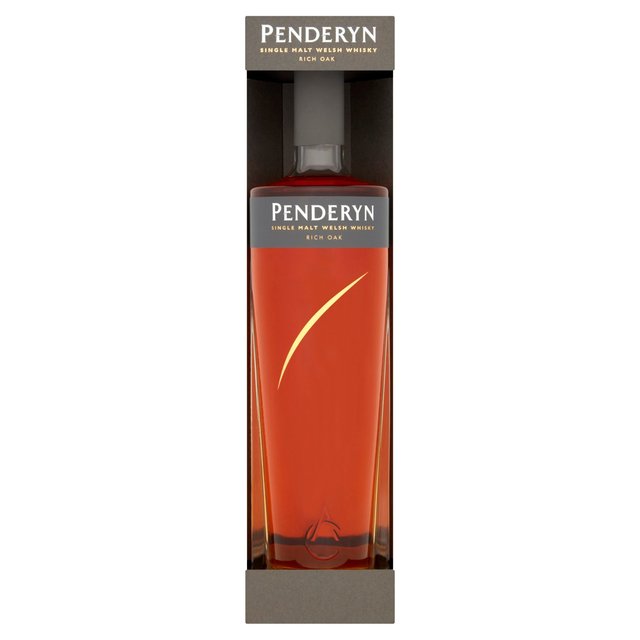 Penderyn Rich Oak Single Malt Welsh Whisky   70cl