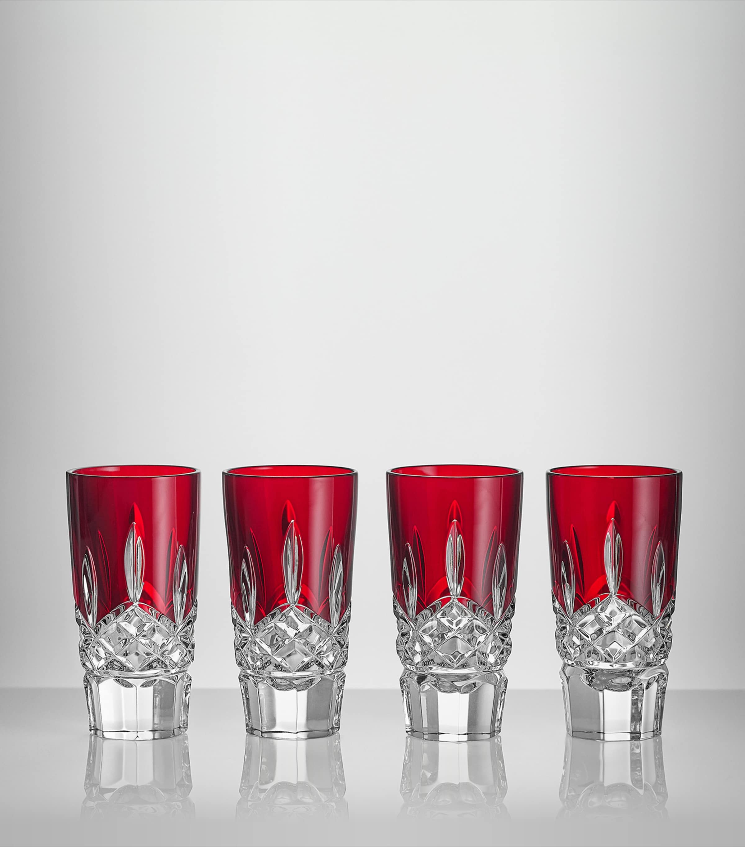 Waterford Lismore crystal shot glasses set of 4 55ml (British brand)