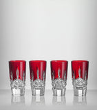 Waterford Lismore crystal shot glasses set of 4 55ml (British brand)