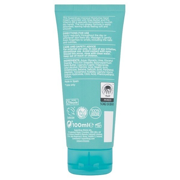 Superdrug Hand Cream Intensive Moisture 100ml