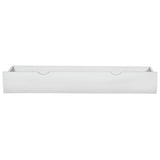 Argos Home under bed drawer single white, imported from the UK
