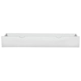 Argos Home under bed drawer single white, imported from the UK