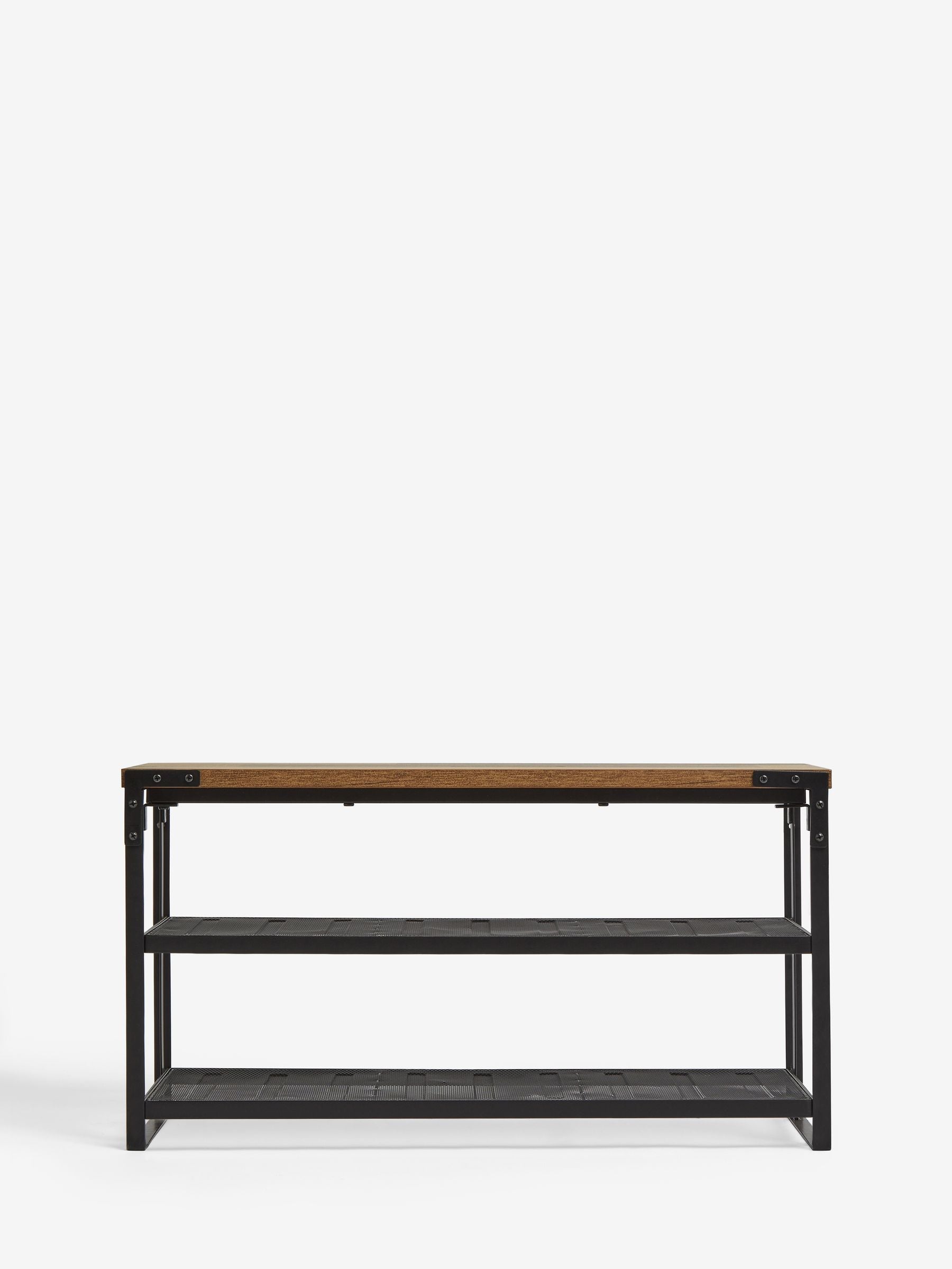 Dark Bronx 4 tier shoe storage console - British product