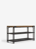Dark Bronx 4 tier shoe storage console - British product