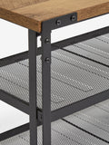 Dark Bronx 4 tier shoe storage console - British product