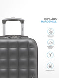 Flight Knight anthracite silver cabin case 45x36x20cm, imported from the UK