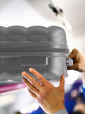 Flight Knight anthracite silver cabin case 45x36x20cm, imported from the UK