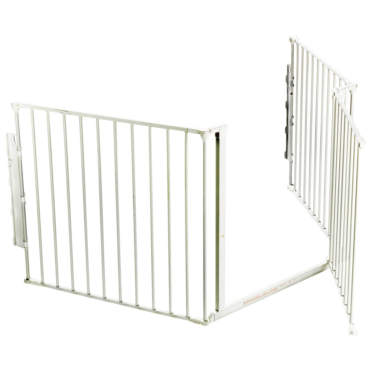 Scandinavian pet pen with wall fittings white, UK version