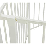 Scandinavian pet pen with wall fittings white, UK version