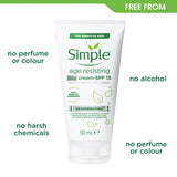 Simple Regeneration Age Resisting Day Cream SPF 15 50ml GOODS Sainsburys   