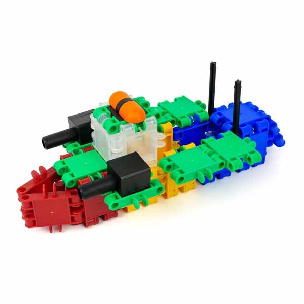 CLICS construction toy bucket 8 in 1 160 piece, imported from the UK