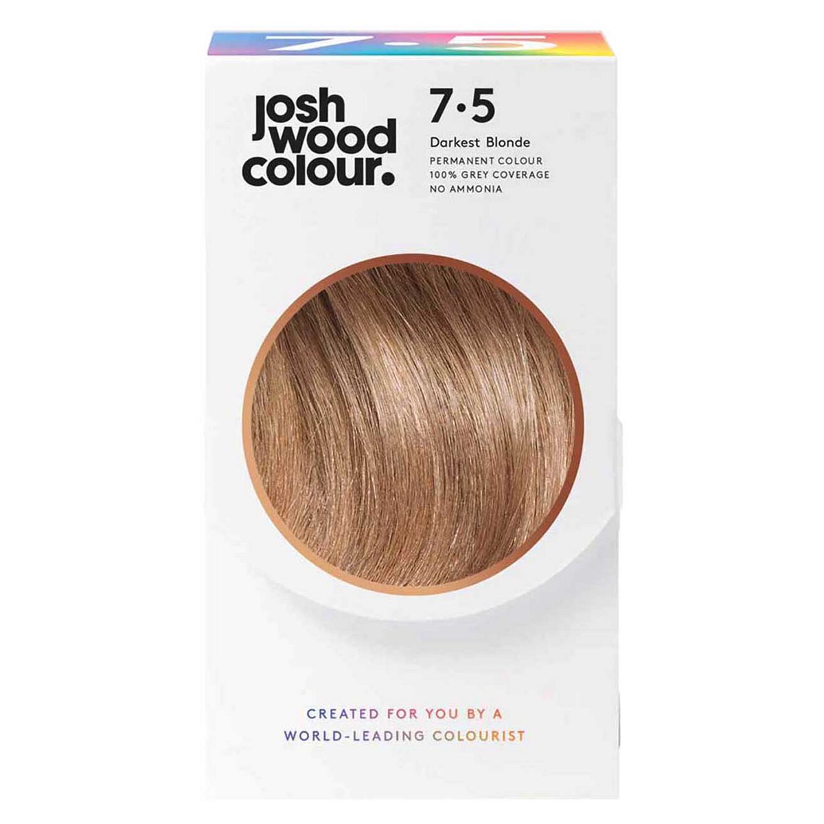 Josh Wood Colour 7.5 Darkest Blonde Permanent Hair Dye GOODS Boots   