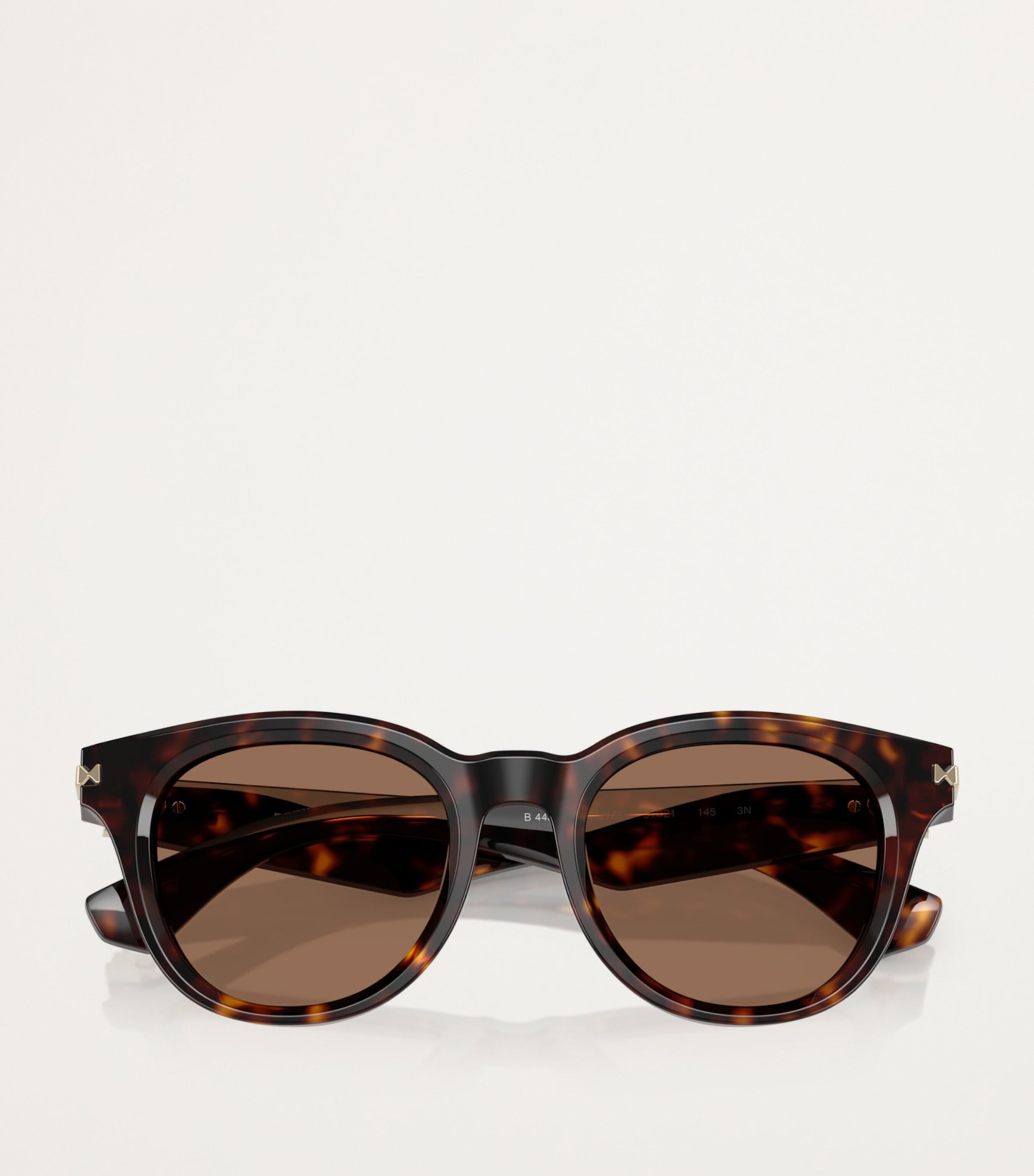 Burberry acetate round sunglasses - British product