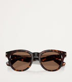 Burberry acetate round sunglasses - British product
