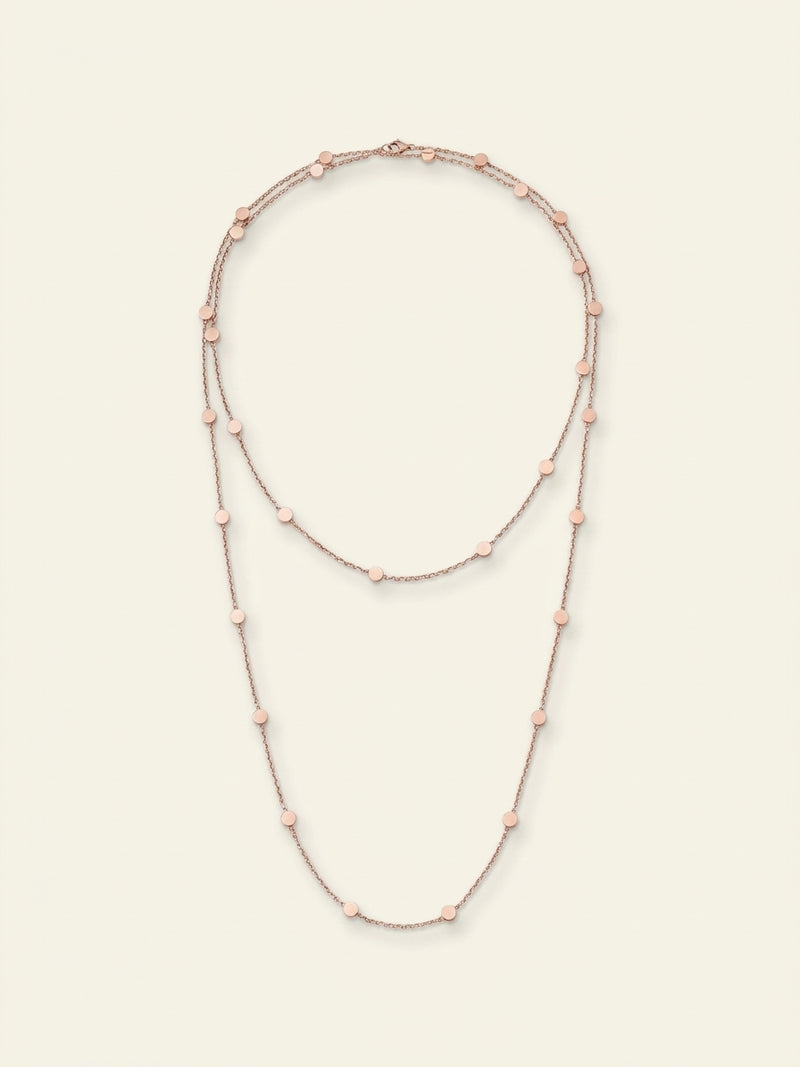Cartier LOVE long necklace in 18ct rose gold, UK version