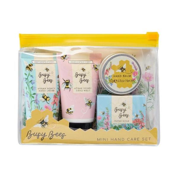 Heathcote &amp; Ivory Busy Bees hand care set travel size, UK version