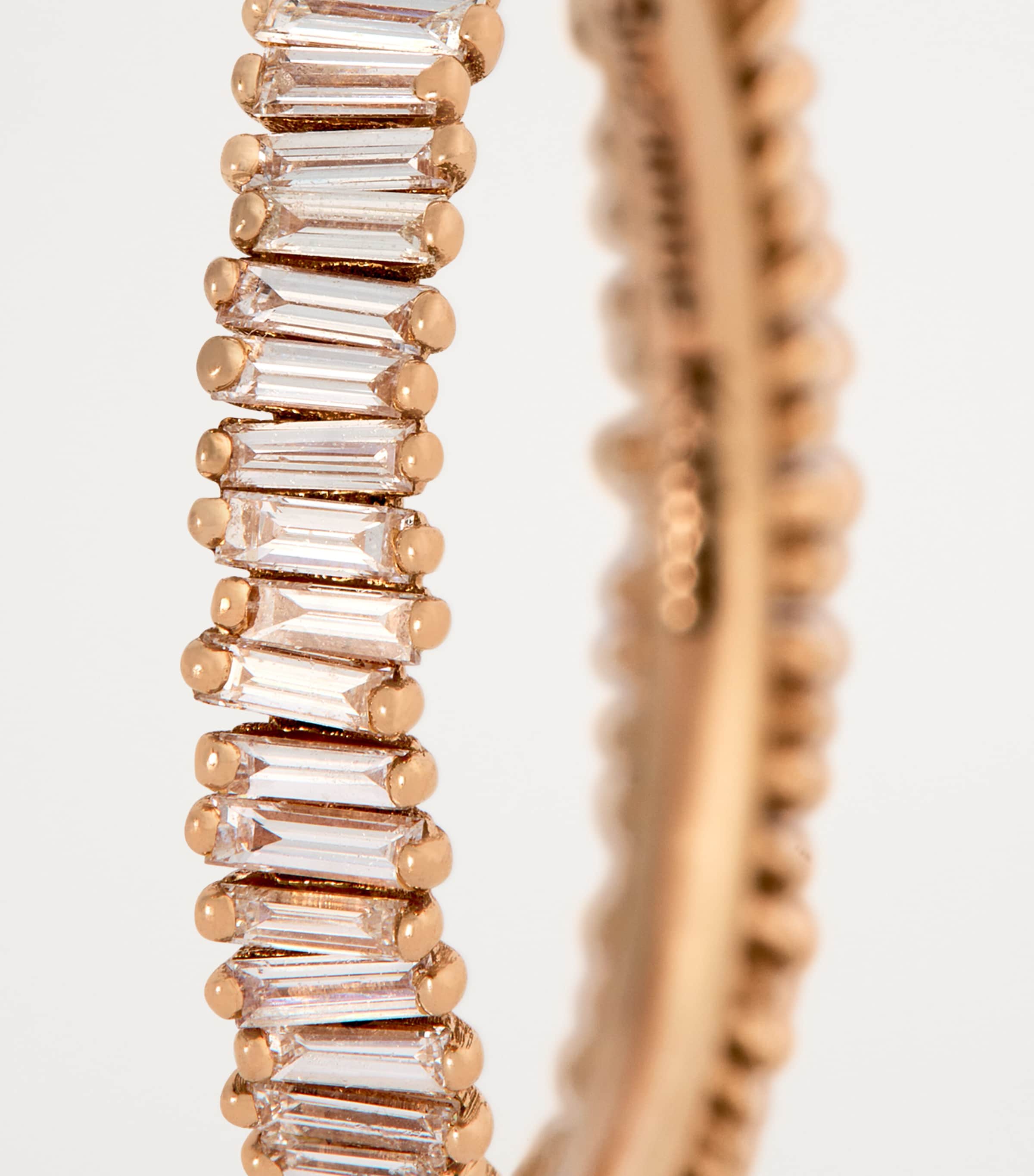 Suzanne Kalan rose gold diamond eternity ring, UK version