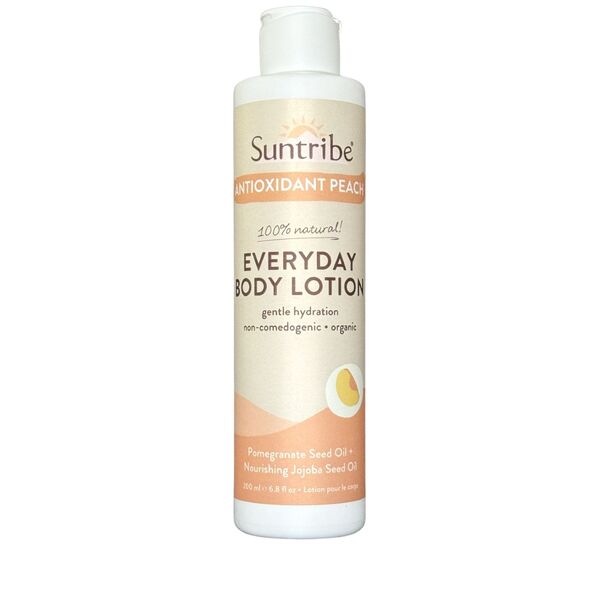 Suntribe natural body lotion peach 200ml - British product