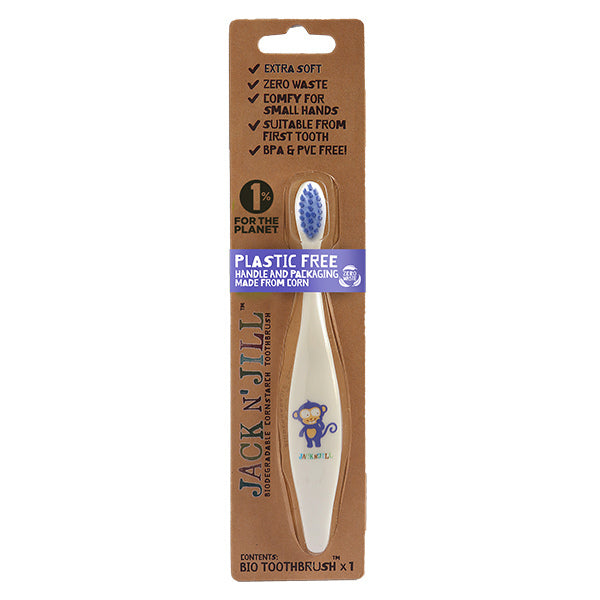 Jack N' Jill Kids Biodegradable Toothbrush Monkey GOODS Superdrug   