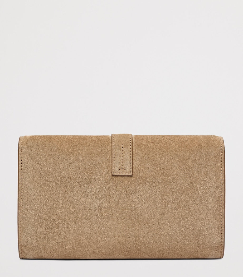 TOM FORD suede wallet with strap, UK version