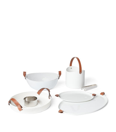 Harrods Ralph Lauren Home Wyatt serveringsbrett med bolle 12,5cm- Kjøp online hos McGrocer