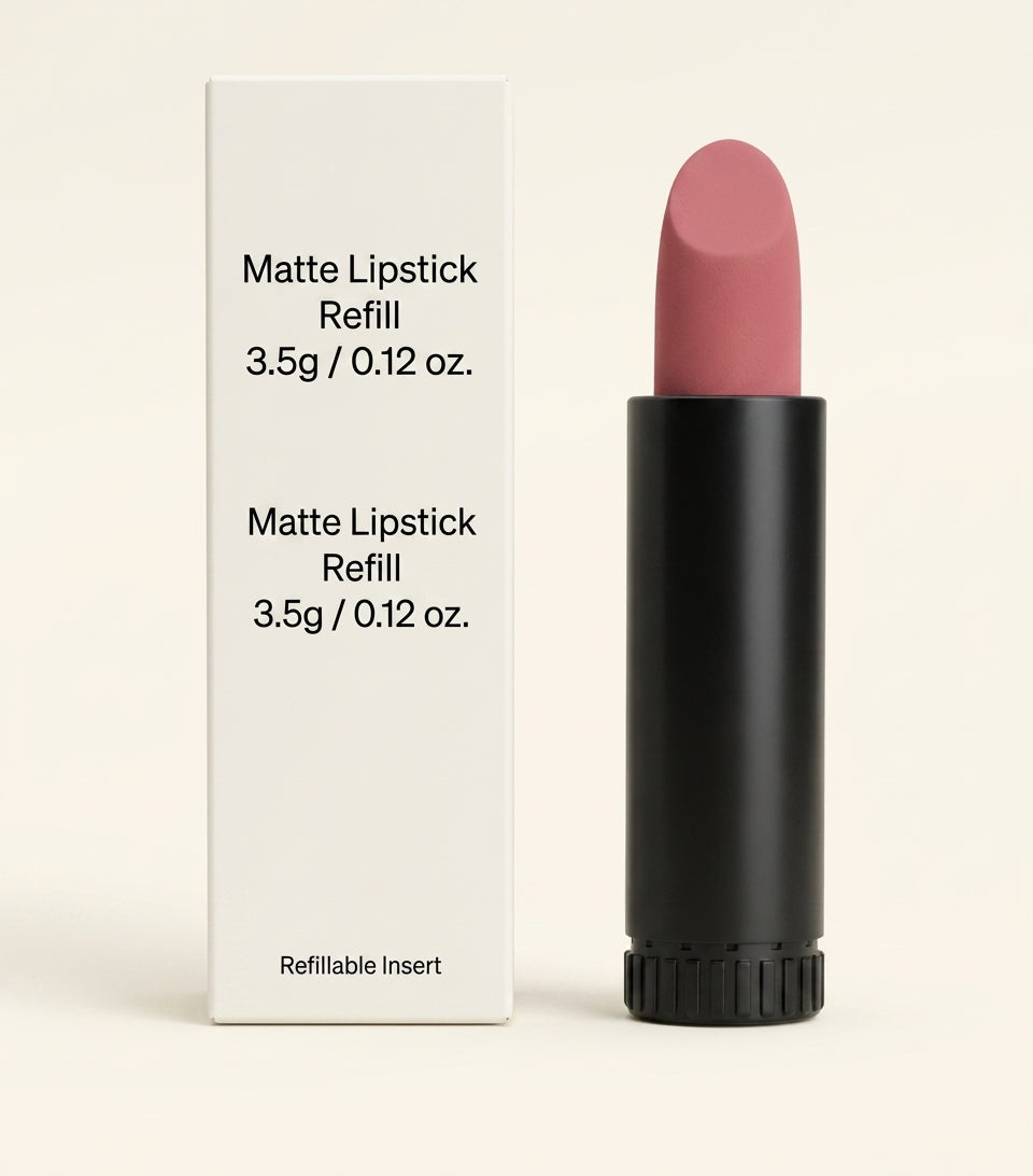 Hermès matte lipstick refill 48 Rose Boisé (British brand)