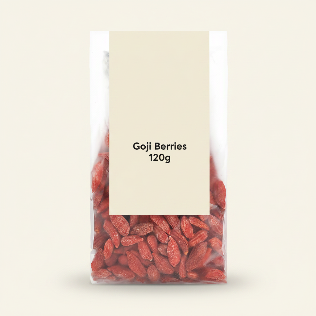Holland & Barrett Goji Berries Dried Fruit 120g, UK version