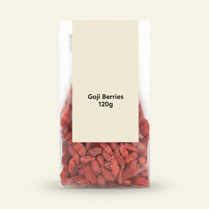 Holland & Barrett Goji Berries Dried Fruit 120g, UK version