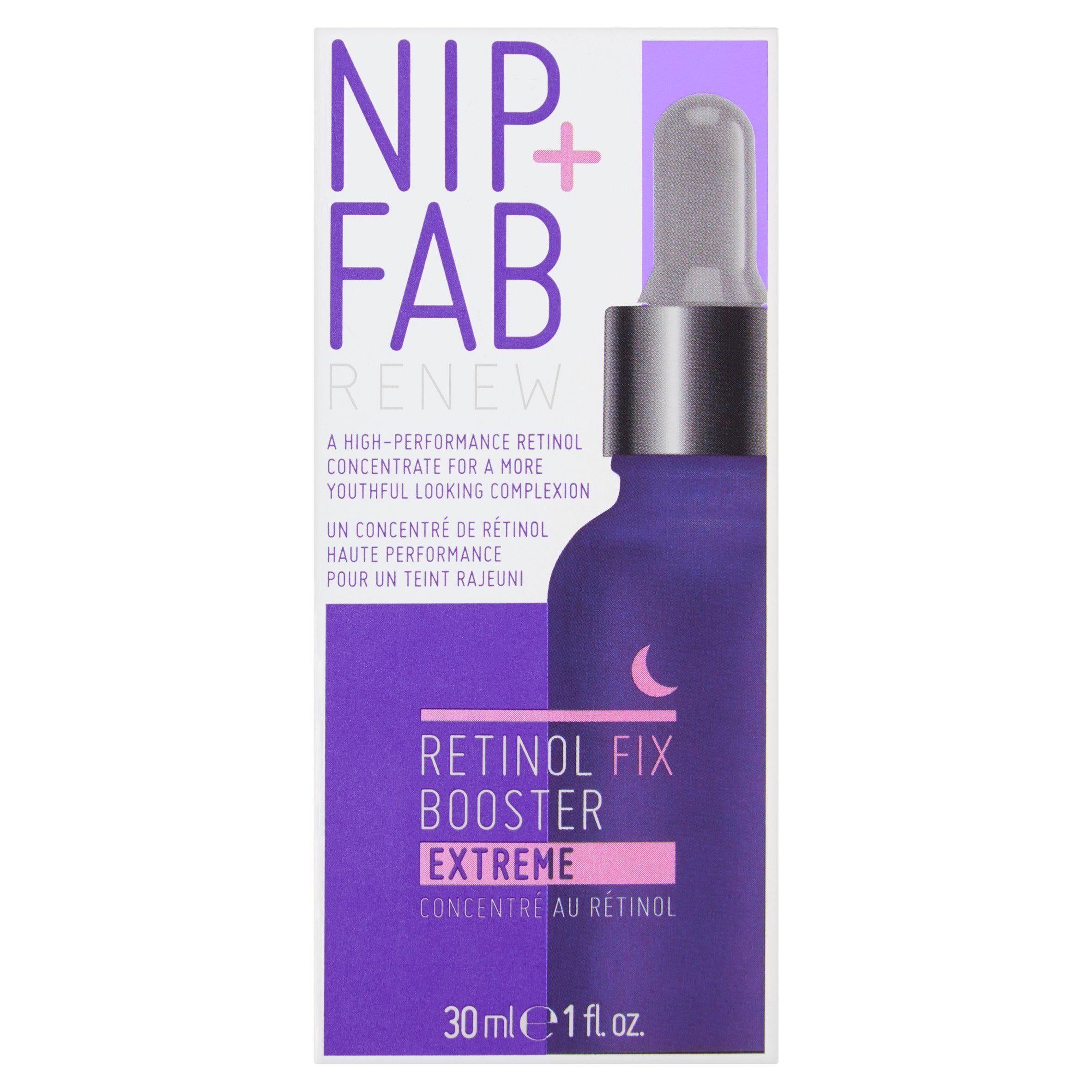 Nip+Fab Retinol Fix Booster Extreme 30ml All Sainsburys   