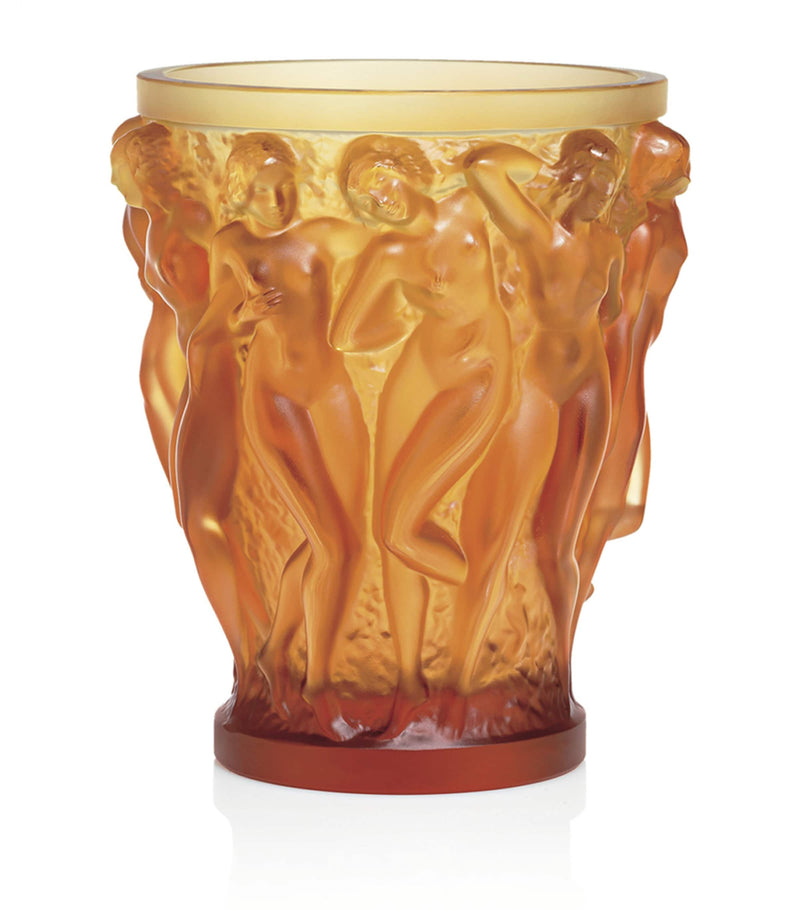 Lalique Bacchantes vase 24cm, UK version