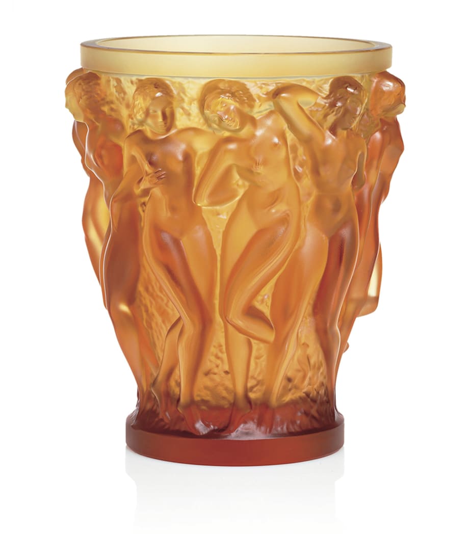 Lalique Bacchantes vase 24cm, UK version