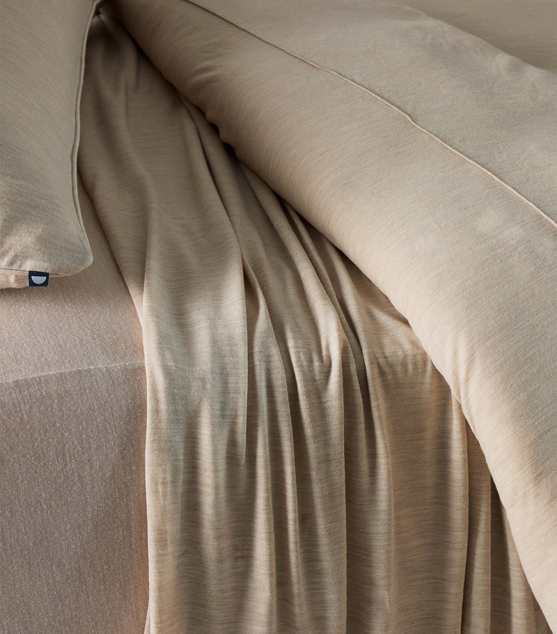 SHLEEP Merino Jersey King Duvet Cover 230cm x 220cm (British brand)