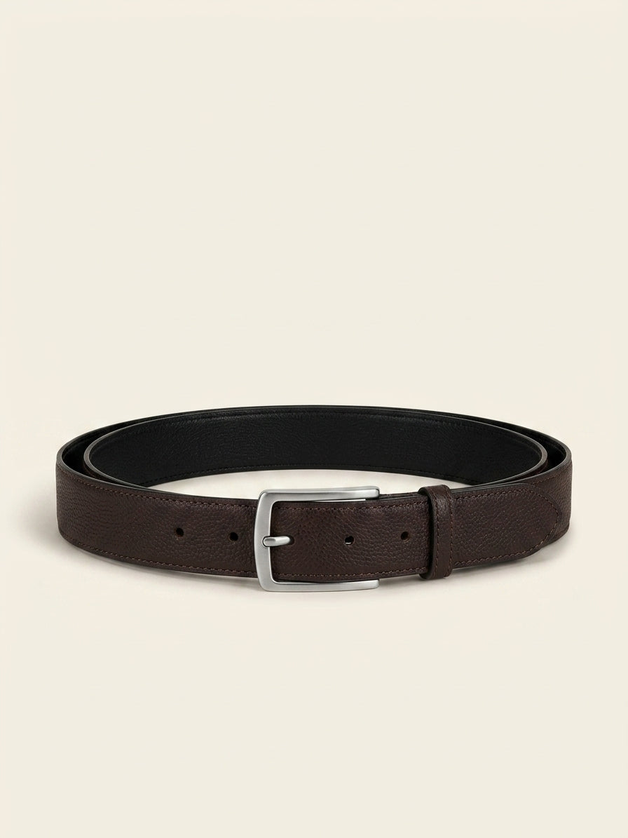 Cartier reversible leather belt black and brown strap, UK version