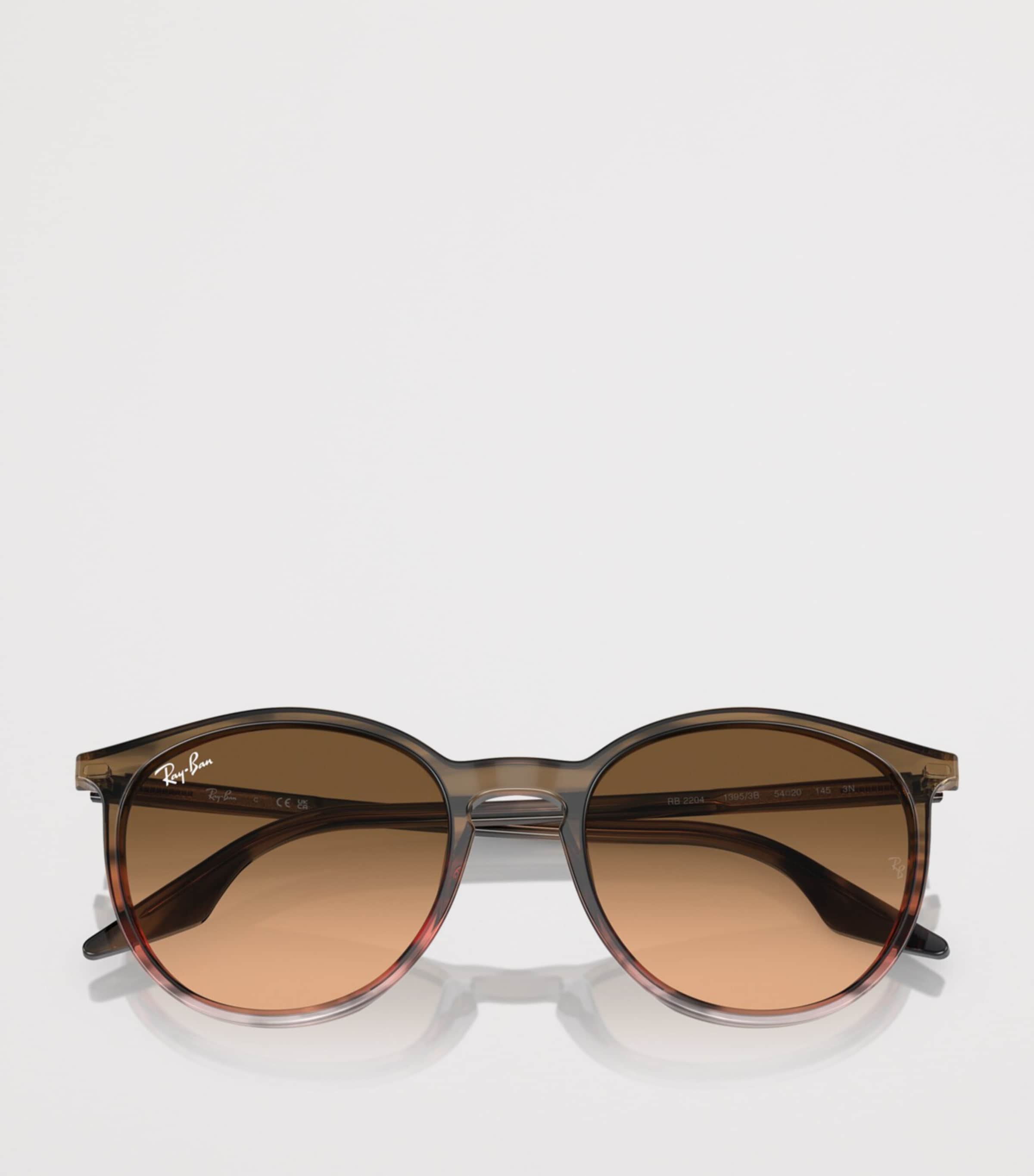 Ray-Ban Phantos runde Sonnenbrille Acetat, importiert aus Großbritannien