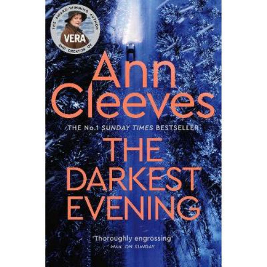 Paperback Darkest Evening by Ann Cleeves GOODS ASDA   