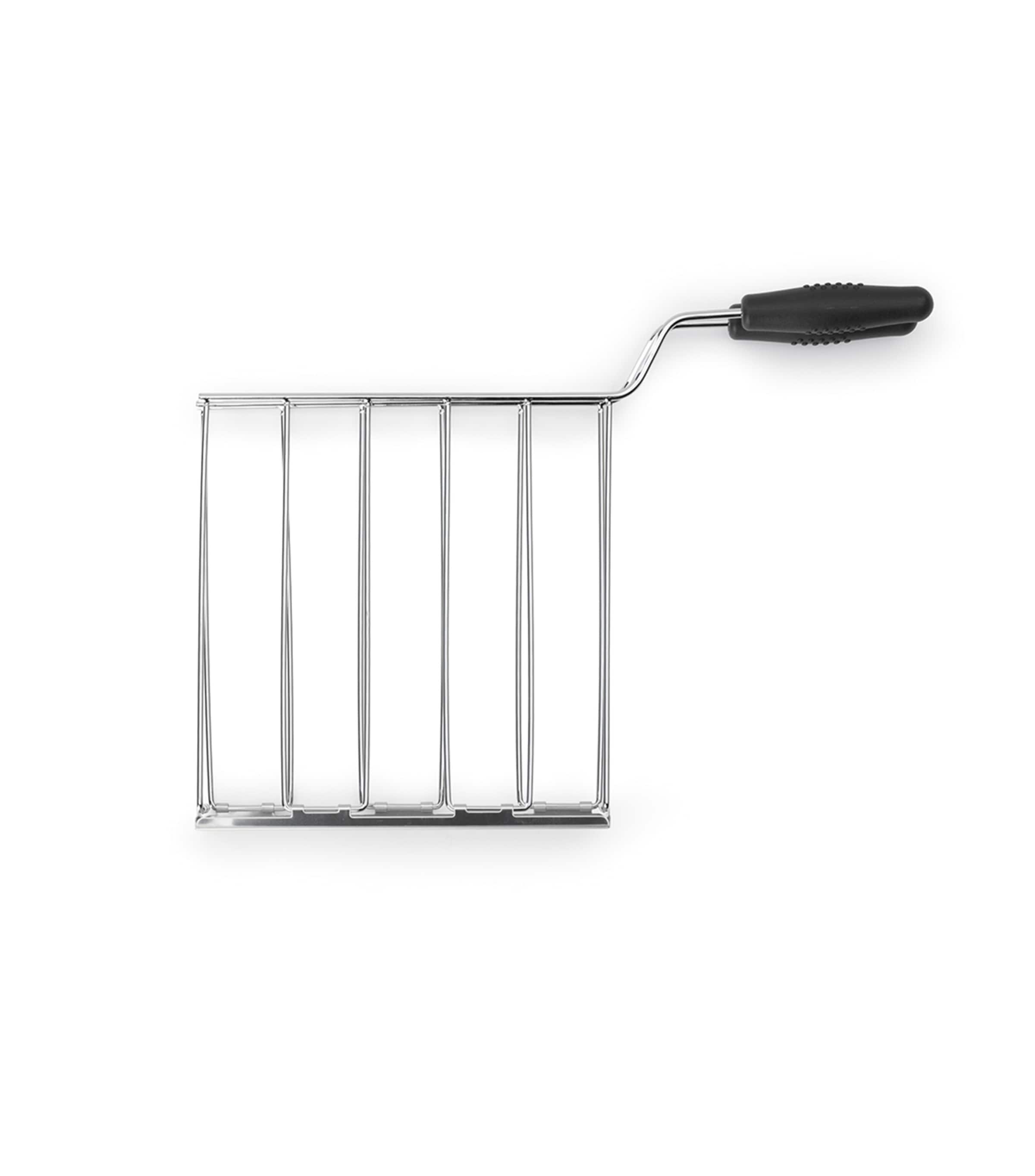 Smeg stainless steel sandwich rack for toasters (British brand)