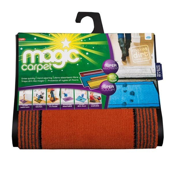 JML Magic Carpet Small Terracotta doormat, UK version