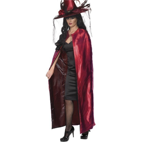 Smiffys reversible cape red (British brand)