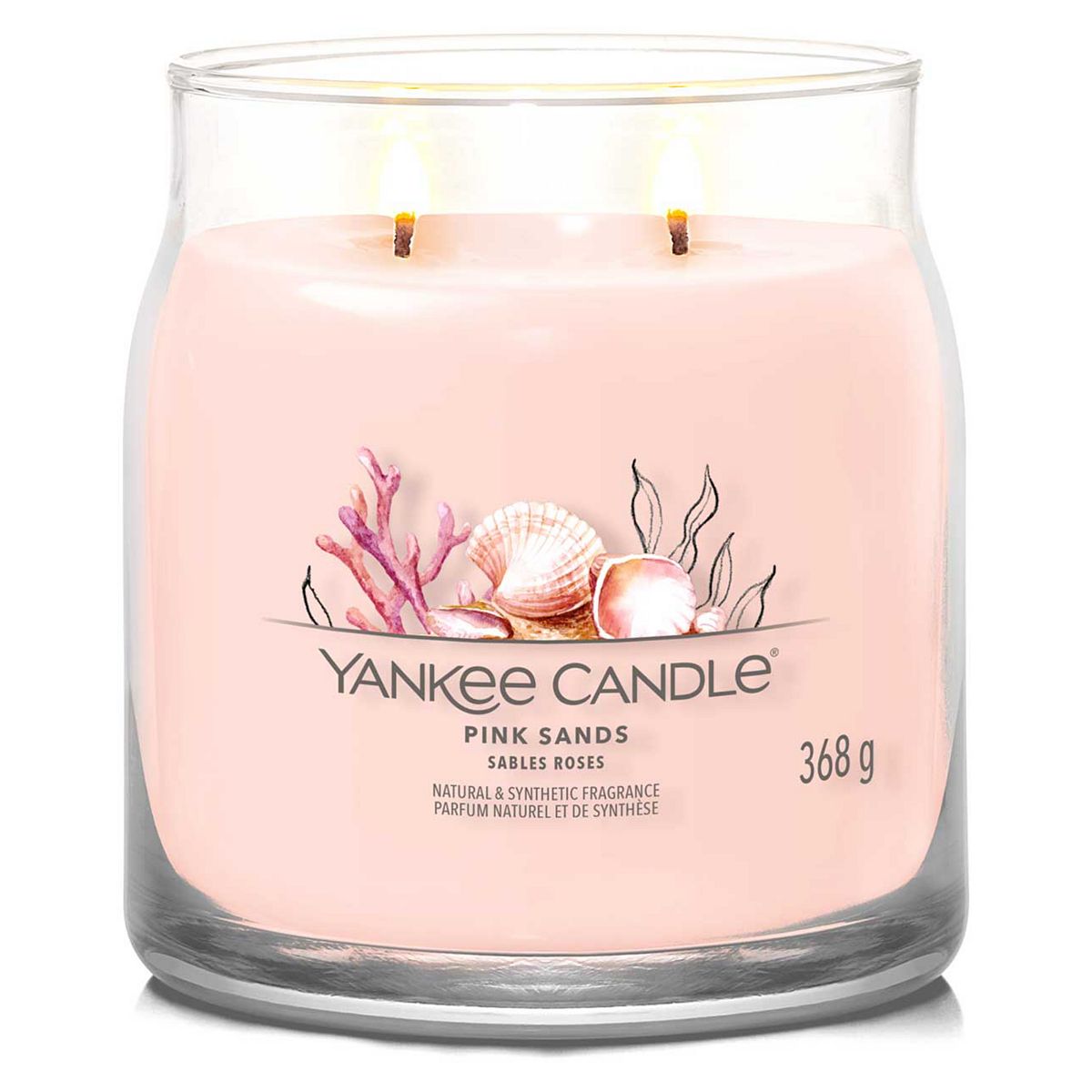 Yankee Candle Signature Medium Jar Pink Sands GOODS Boots   