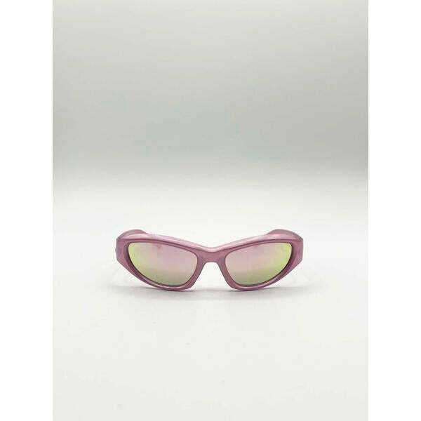 SVNX Star Racer sunglasses in pink one size, UK version