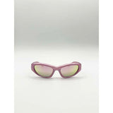 SVNX Star Racer sunglasses in pink one size, UK version