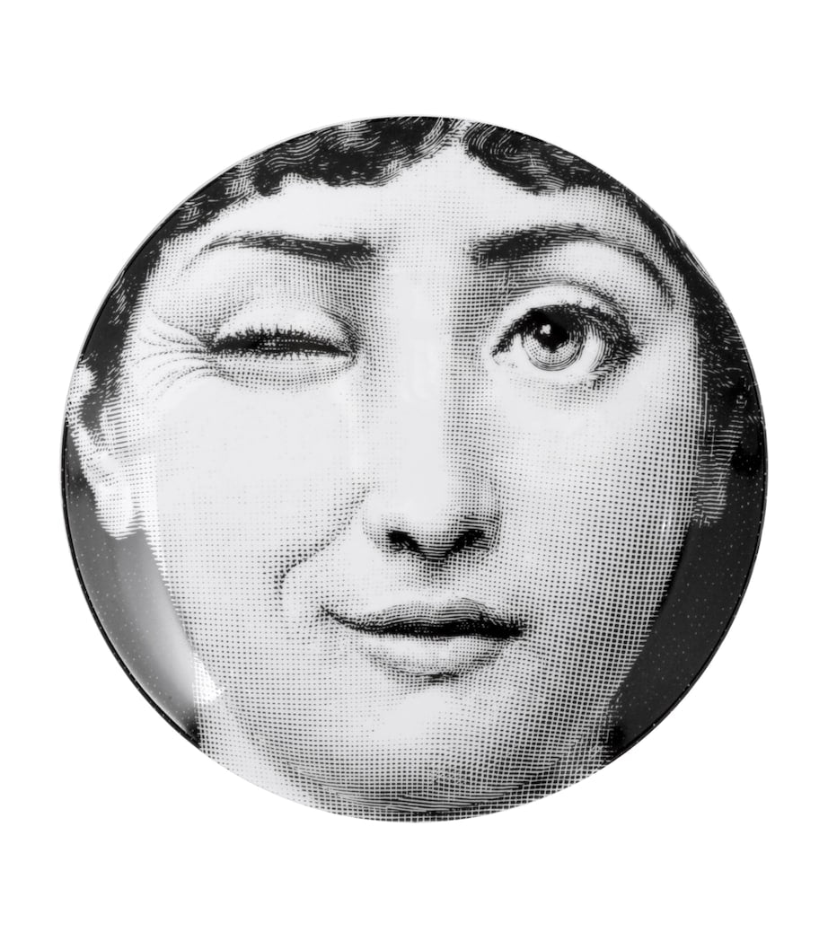 Fornasetti Tema e Variazioni No. 130 wall plate 26cm - British product