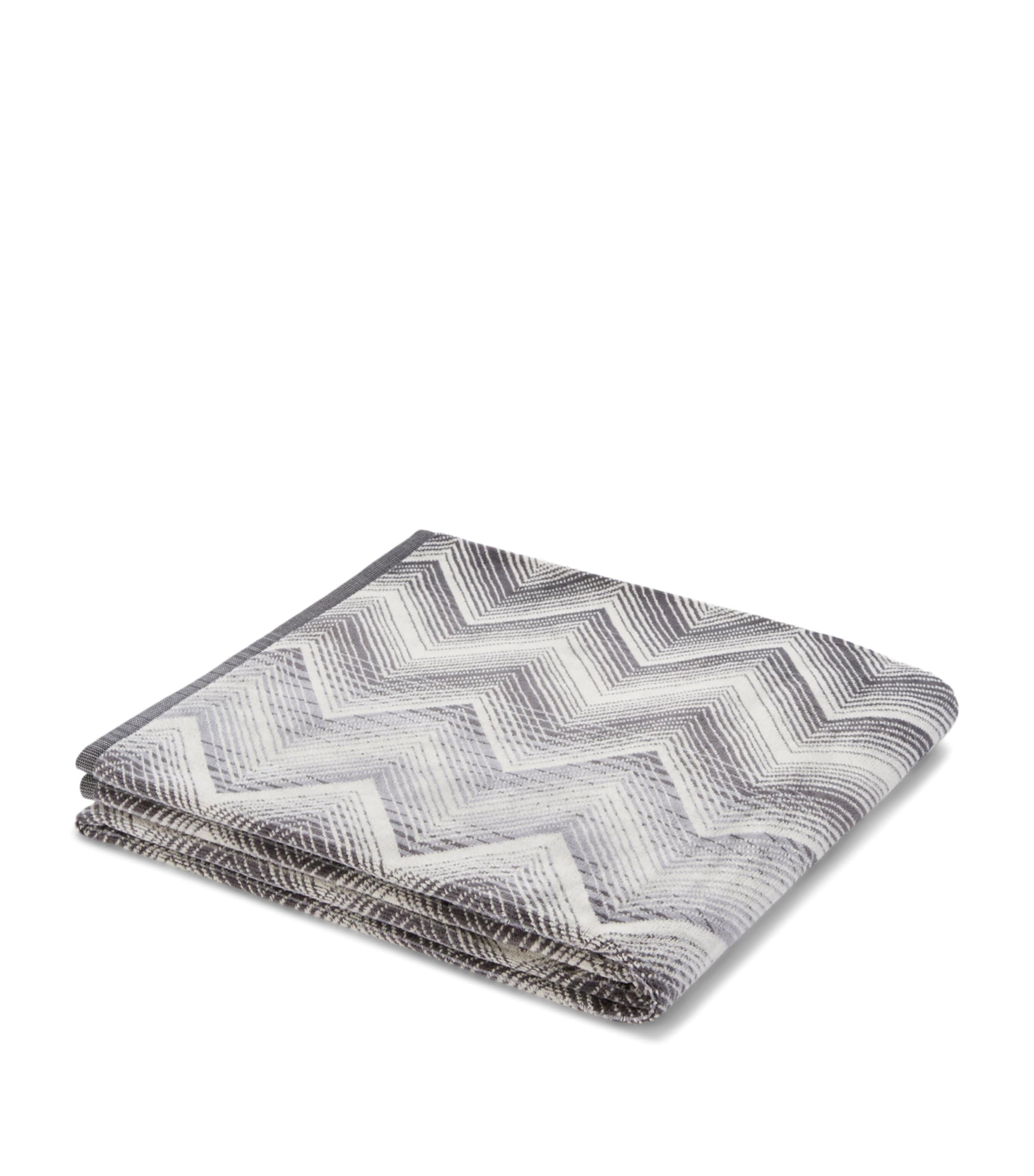 Missoni Home Marea bath sheet 100cm x 150cm - British product