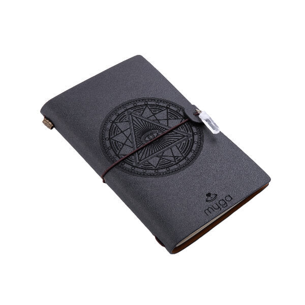 Myga Tarot Eye Black notebook, imported from the UK