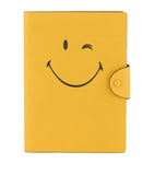 Anya Hindmarch leather A5 journal with Wink motif - British product