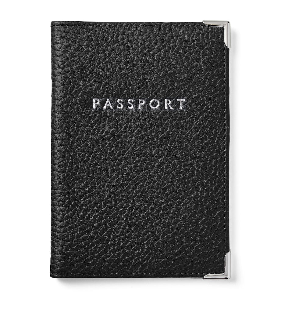 Aspinal of London leather passport cover - British product