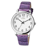 Limit ladies watch purple faux leather strap, UK version