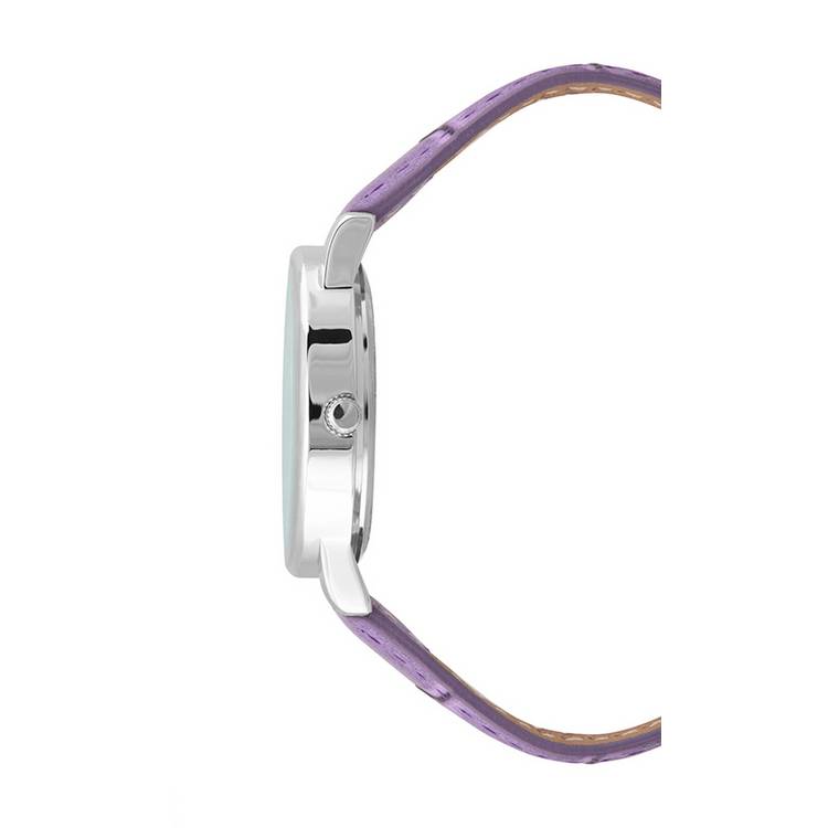 Limit ladies watch purple faux leather strap, UK version