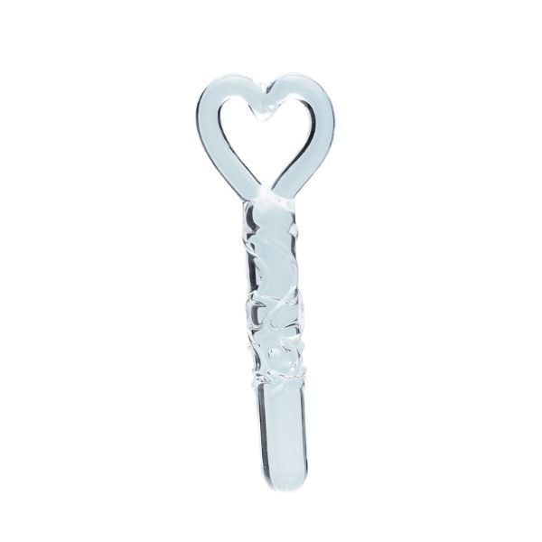 Clarity glass dildo Hera's Caress, UK version