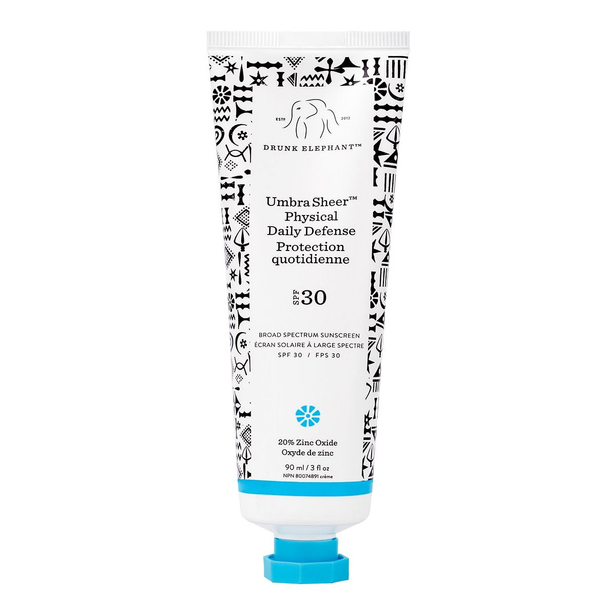 Drunk Elephant Umbra Sheer Physical Daily Defense SPF 30 90ml Make Up & Beauty Accessories Boots   